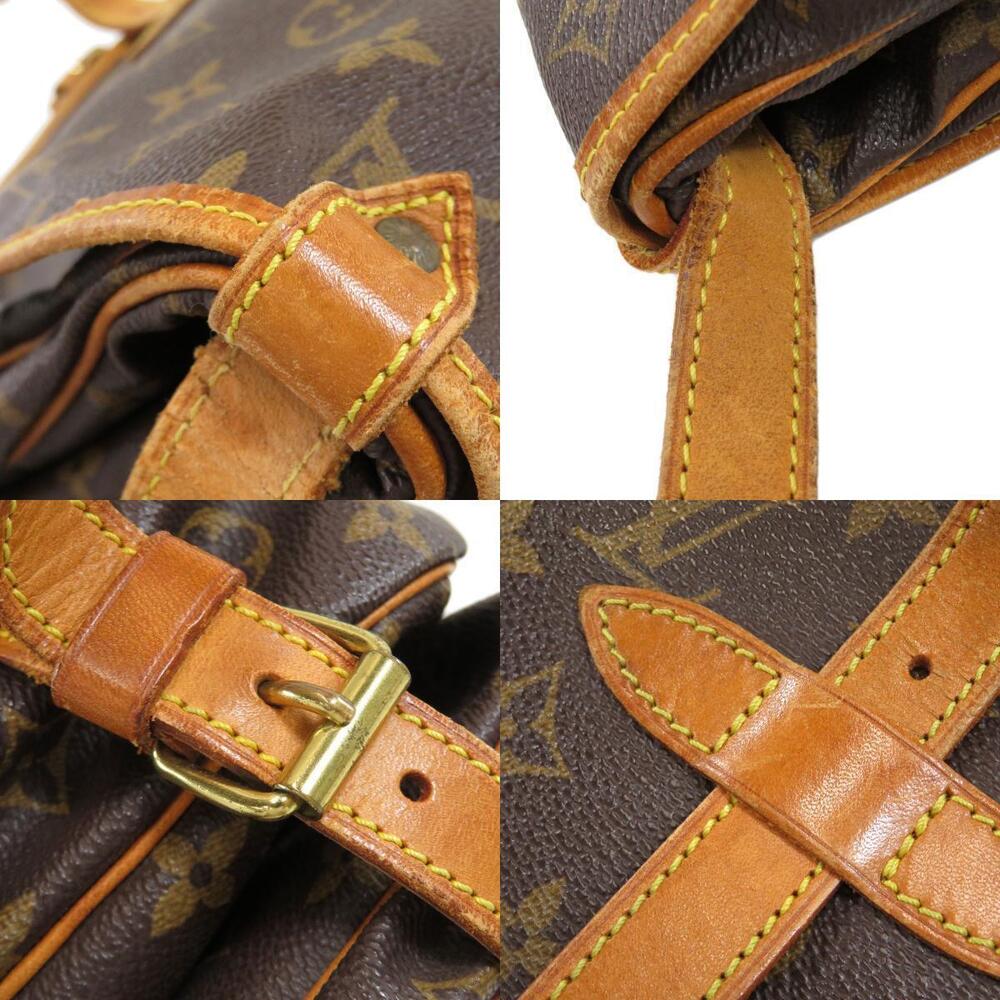 Louis Vuitton Canvas Saumur Shoulder Monogram Bag - Picture 8 of 10